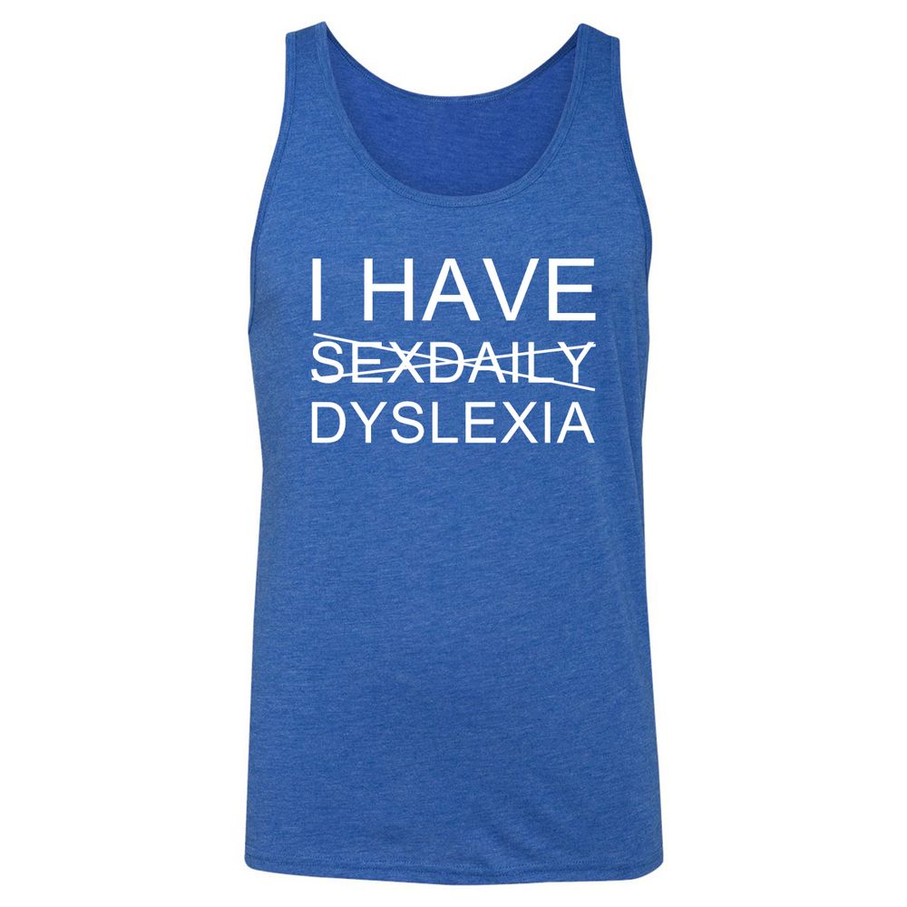 Unisex Jersey Tank - 4JR5LV99 - True Royal Triblend - 12