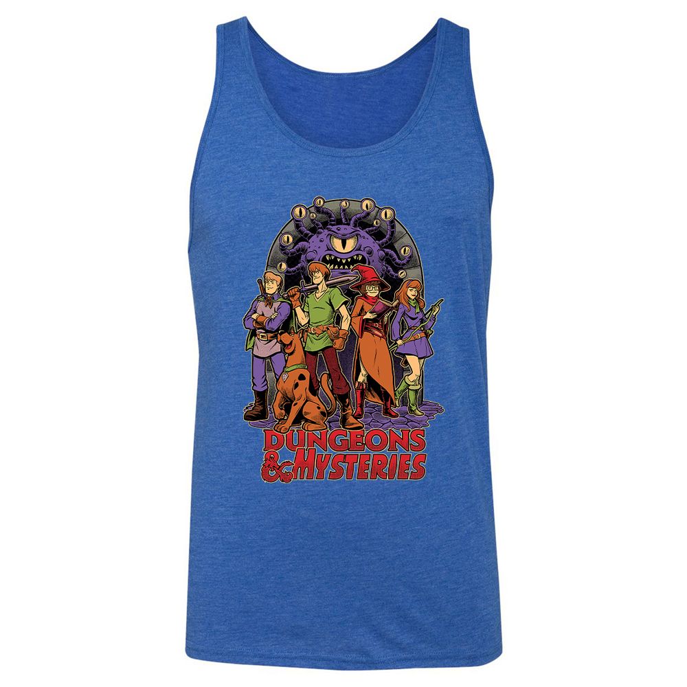 Unisex Jersey Tank - Q4MWCCLA - True Royal Triblend - 12