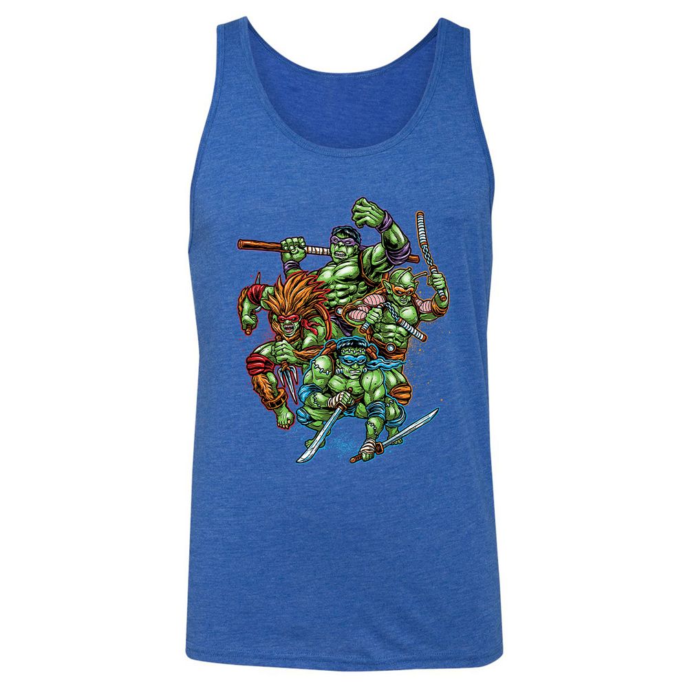 Unisex Jersey Tank - K7AVFE8Z - True Royal Triblend - 12