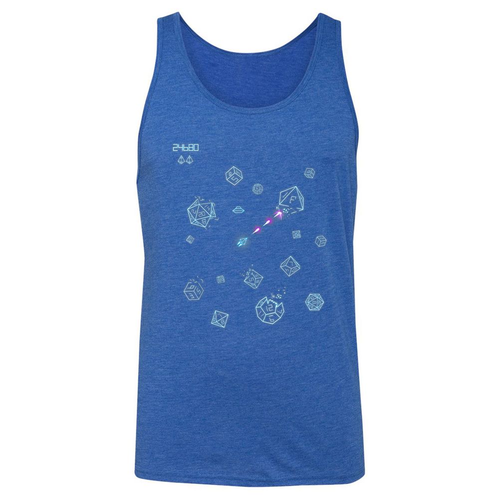 Unisex Jersey Tank - LU6EDDTW - True Royal Triblend - 12