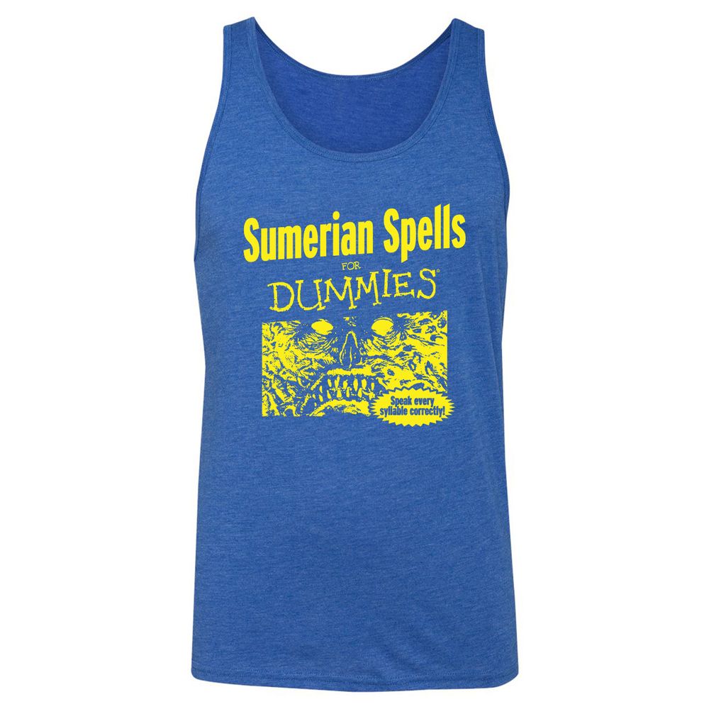 Unisex Jersey Tank - APTB4DY6 - True Royal Triblend - 12
