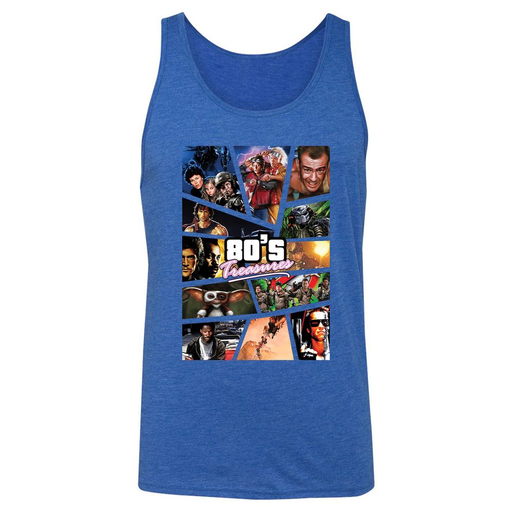 Unisex Jersey Tank - LRTKTUKR - True Royal Triblend - 12