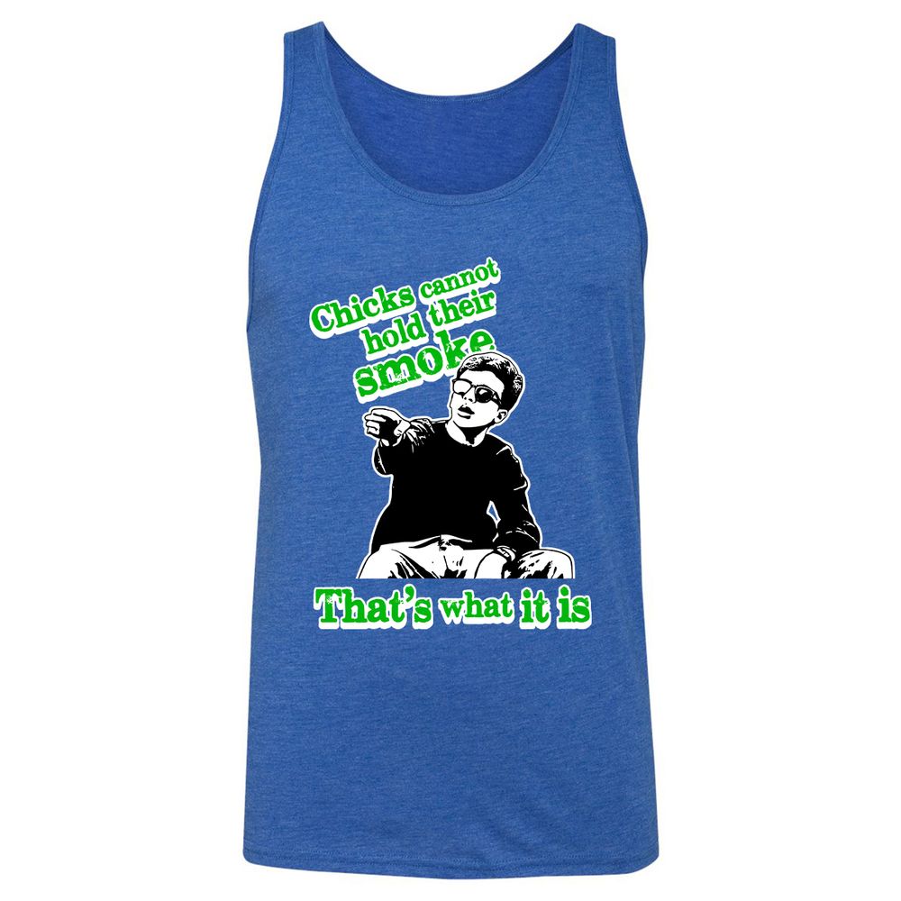 Unisex Jersey Tank - 2ERF7K46 - True Royal Triblend - 12