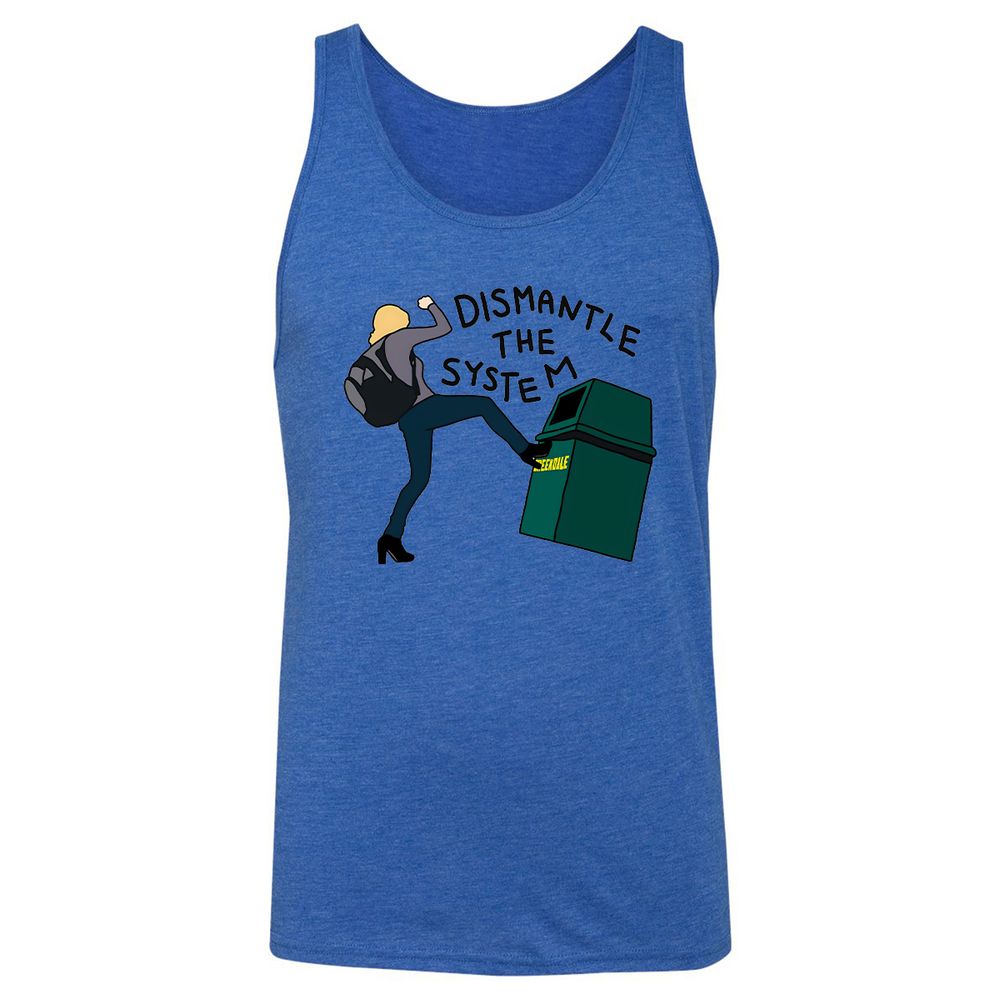 Unisex Jersey Tank - MP32CA7D - True Royal Triblend - 12