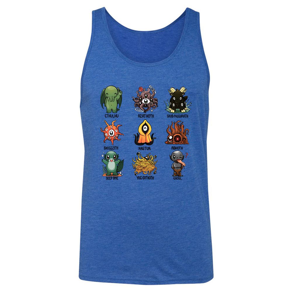 Unisex Jersey Tank - BL49T3A5 - True Royal Triblend - 12