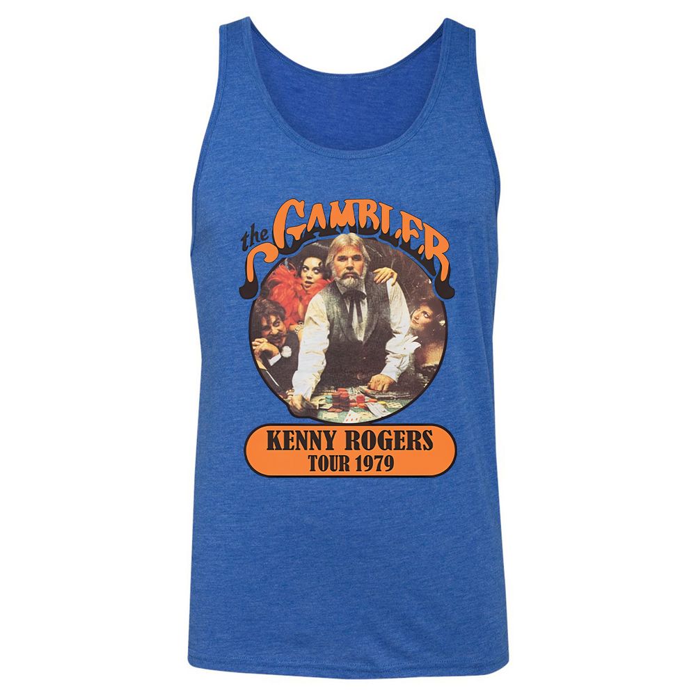 Unisex Jersey Tank - CKS67QST - True Royal Triblend - 12
