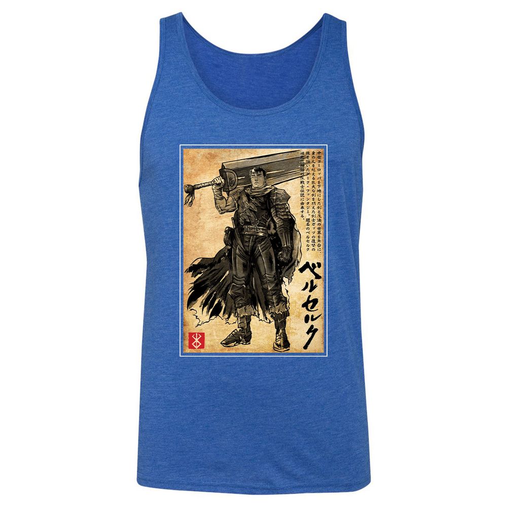 Unisex Jersey Tank - 8CNEYX9A - True Royal Triblend - 12