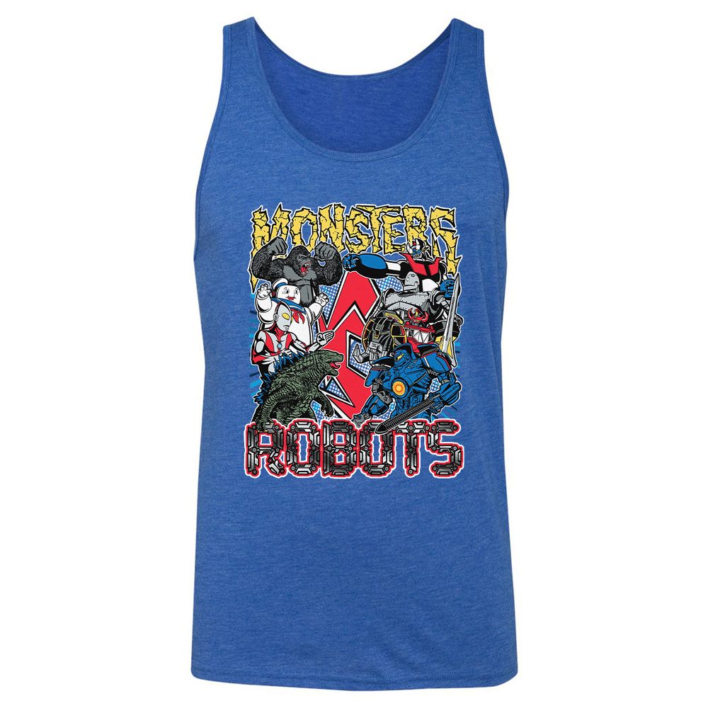 Unisex Jersey Tank - D1ZLQJF6 - True Royal Triblend - 12