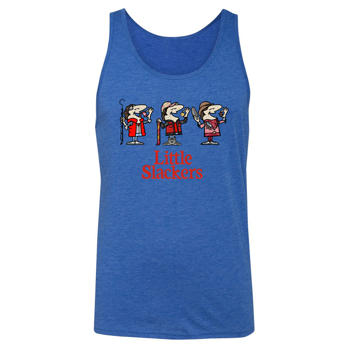 Unisex Jersey Tank - DZACTK2G - True Royal Triblend - 12