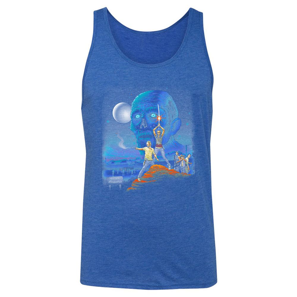 Unisex Jersey Tank - 9U73A25V - True Royal Triblend - 12