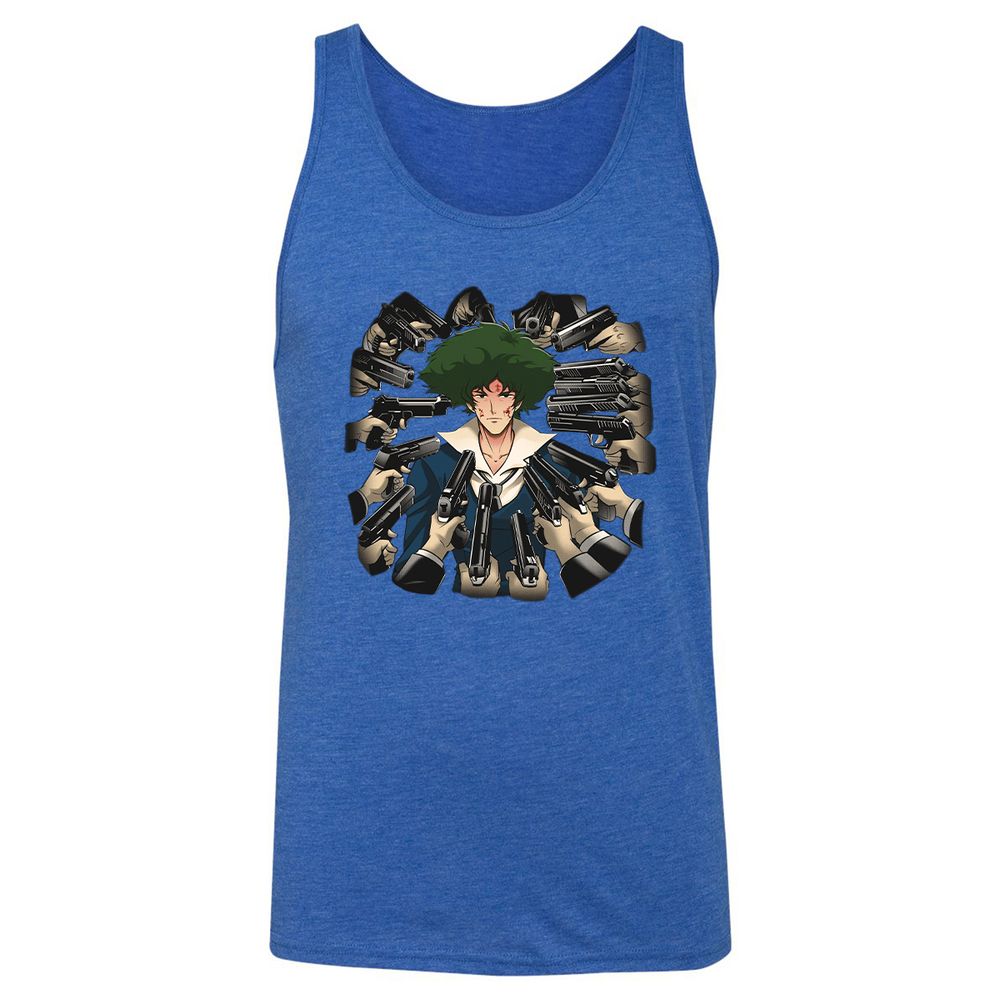 Unisex Jersey Tank - 52NTJXH7 - True Royal Triblend - 12