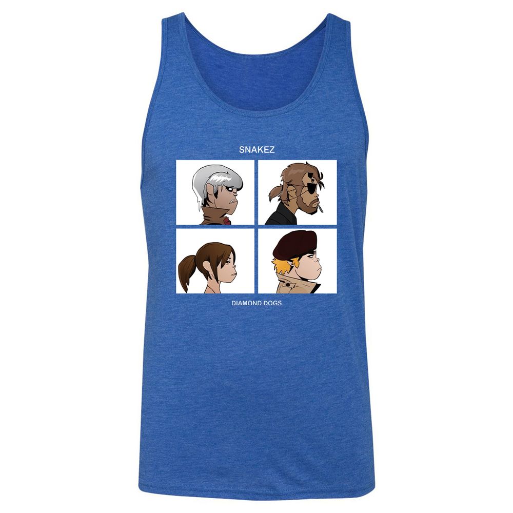 Unisex Jersey Tank - GHDYQ1Y5 - True Royal Triblend - 12