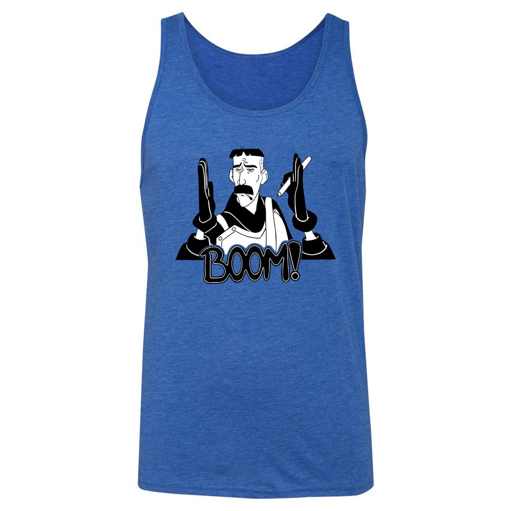 Unisex Jersey Tank - WNWDYXPA - True Royal Triblend - 12
