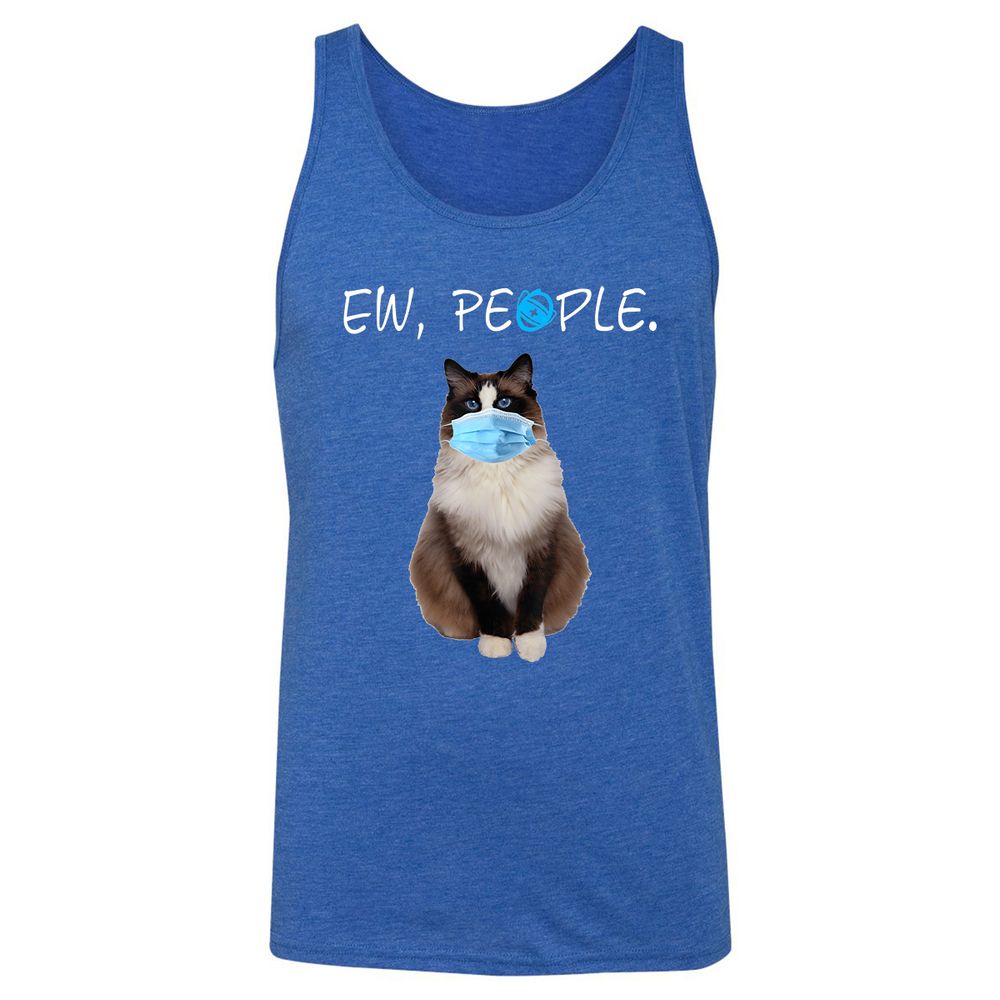 Unisex Jersey Tank - 9HH3L2D6 - True Royal Triblend - 12