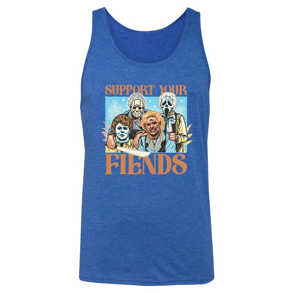 Unisex Jersey Tank - 5LT9NPC1 - True Royal Triblend - 12