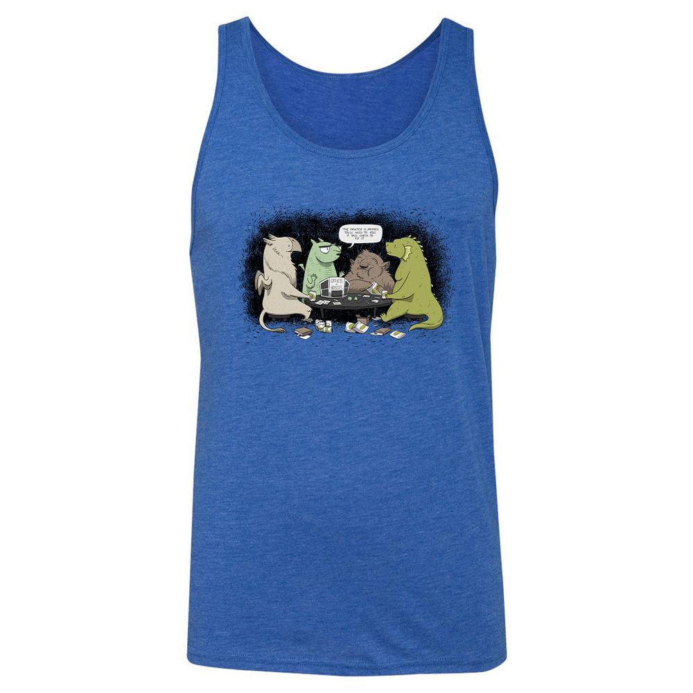 Unisex Jersey Tank - EFAJR6JM - True Royal Triblend - 12