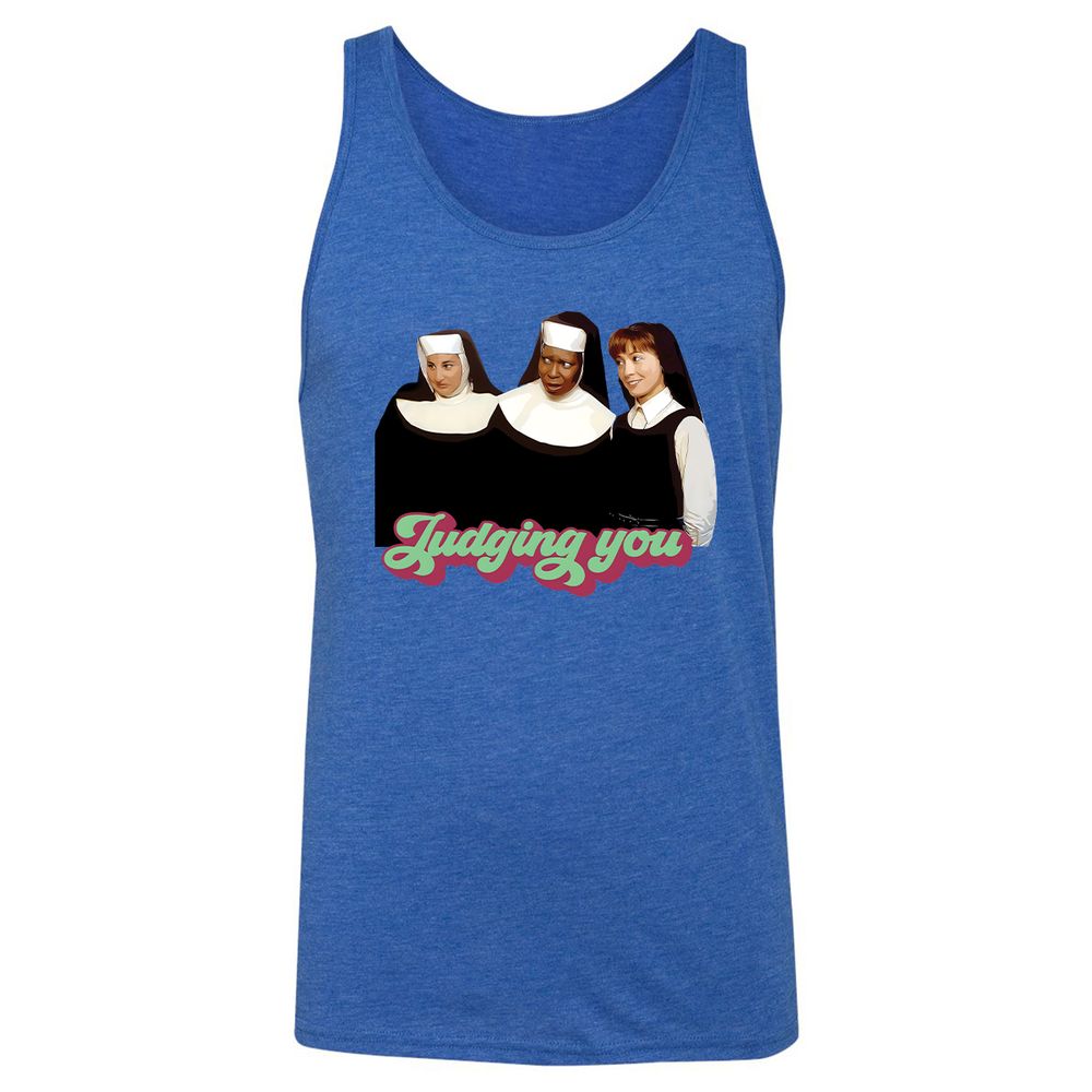Unisex Jersey Tank - 84J6PTHZ - True Royal Triblend - 12