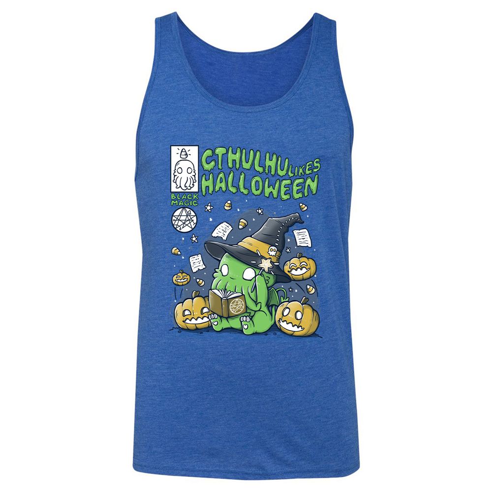 Unisex Jersey Tank - K5PKKATG - True Royal Triblend - 12
