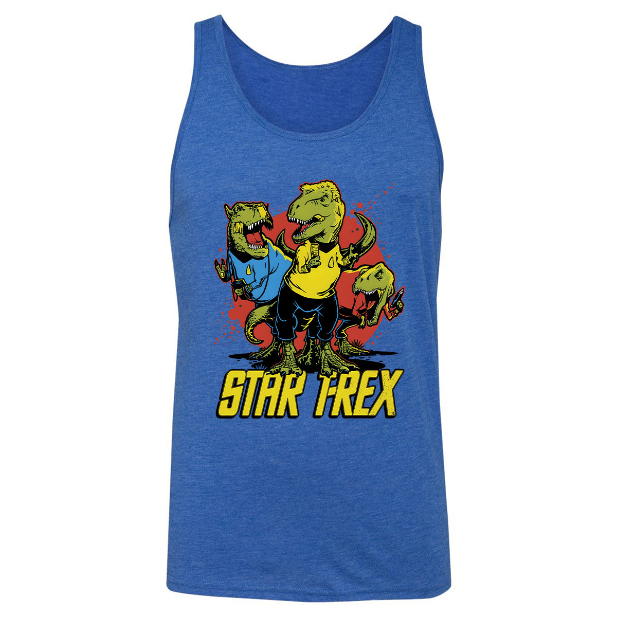 Unisex Jersey Tank - NDADJTZQ - True Royal Triblend - 12