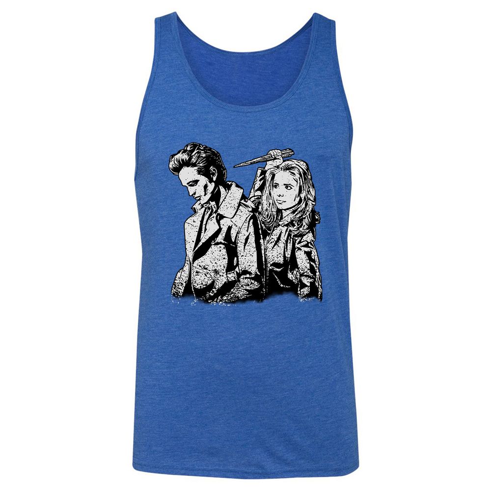 Unisex Jersey Tank - M2FPXRNW - True Royal Triblend - 12