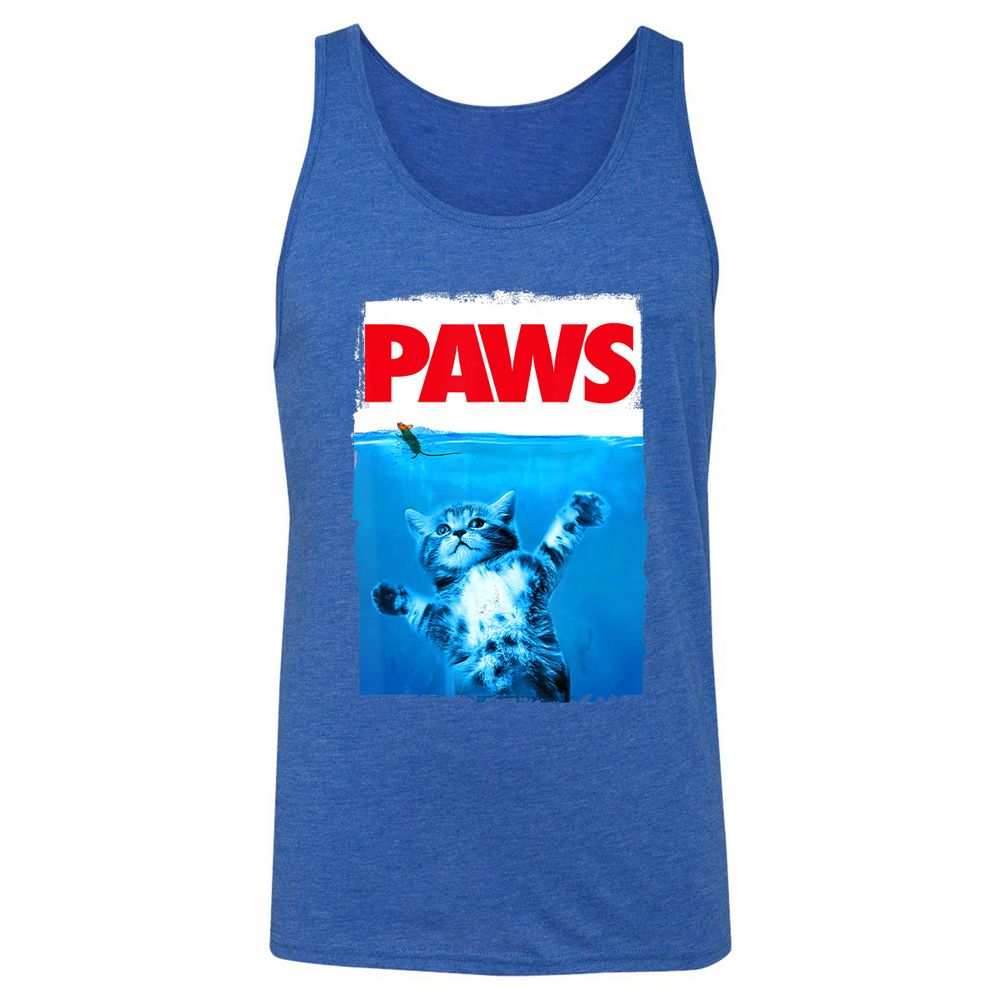 Unisex Jersey Tank - WALYMEHX - True Royal Triblend - 12