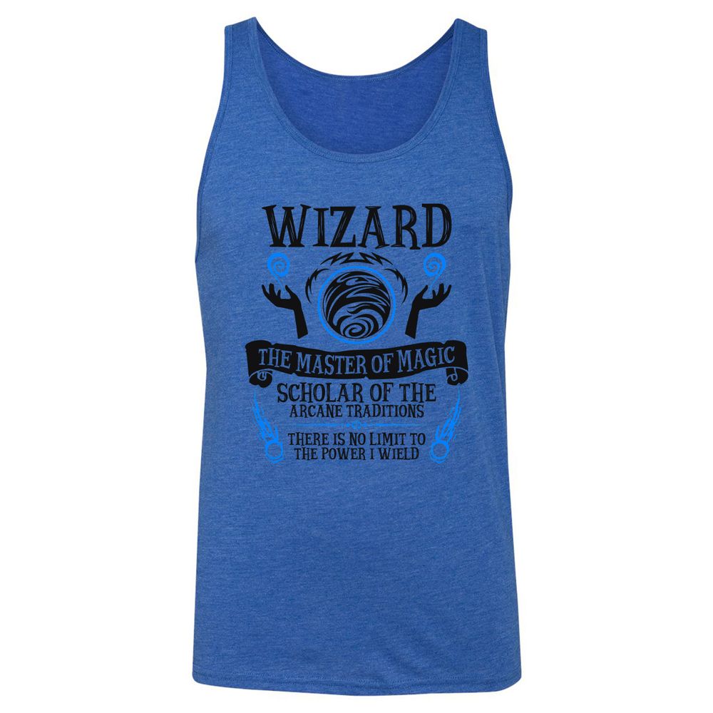 Unisex Jersey Tank - 76UFKRZ5 - True Royal Triblend - 12