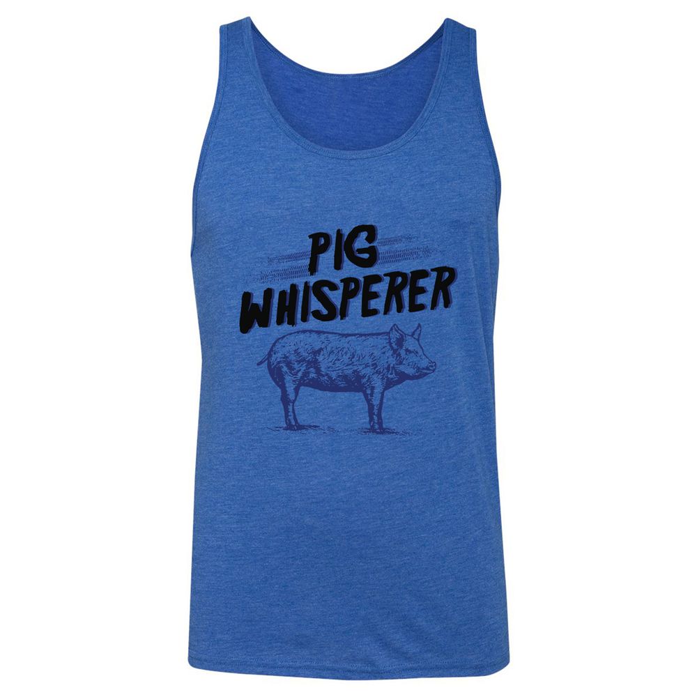 Unisex Jersey Tank - E3CYAHE4 - True Royal Triblend - 12