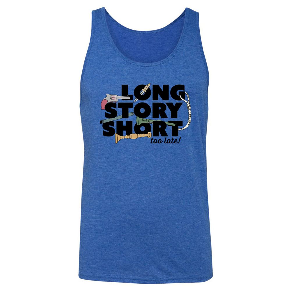 Unisex Jersey Tank - KT7LY6VQ - True Royal Triblend - 12