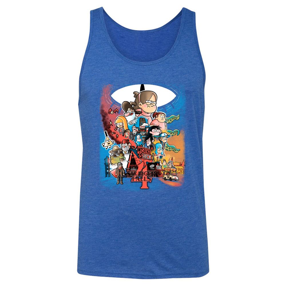 Unisex Jersey Tank - FD8GGYBC - True Royal Triblend - 12