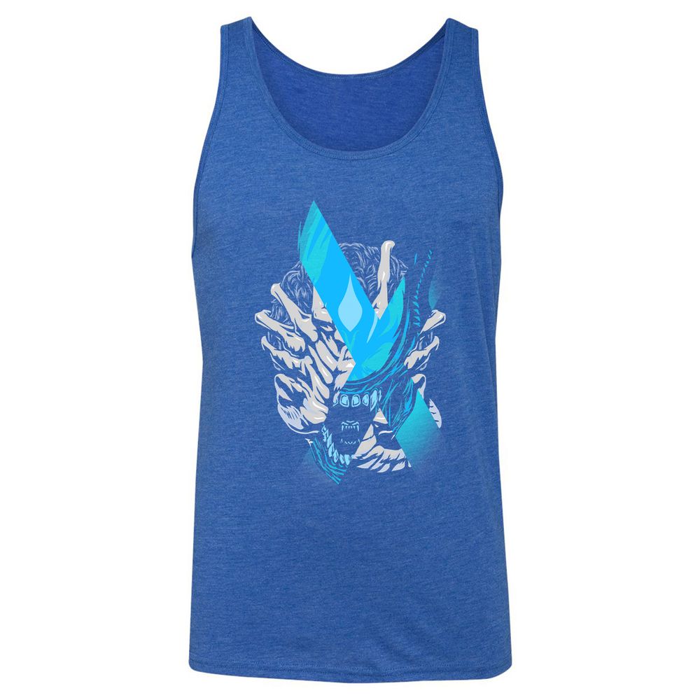 Unisex Jersey Tank - LBB3XY4A - True Royal Triblend - 12