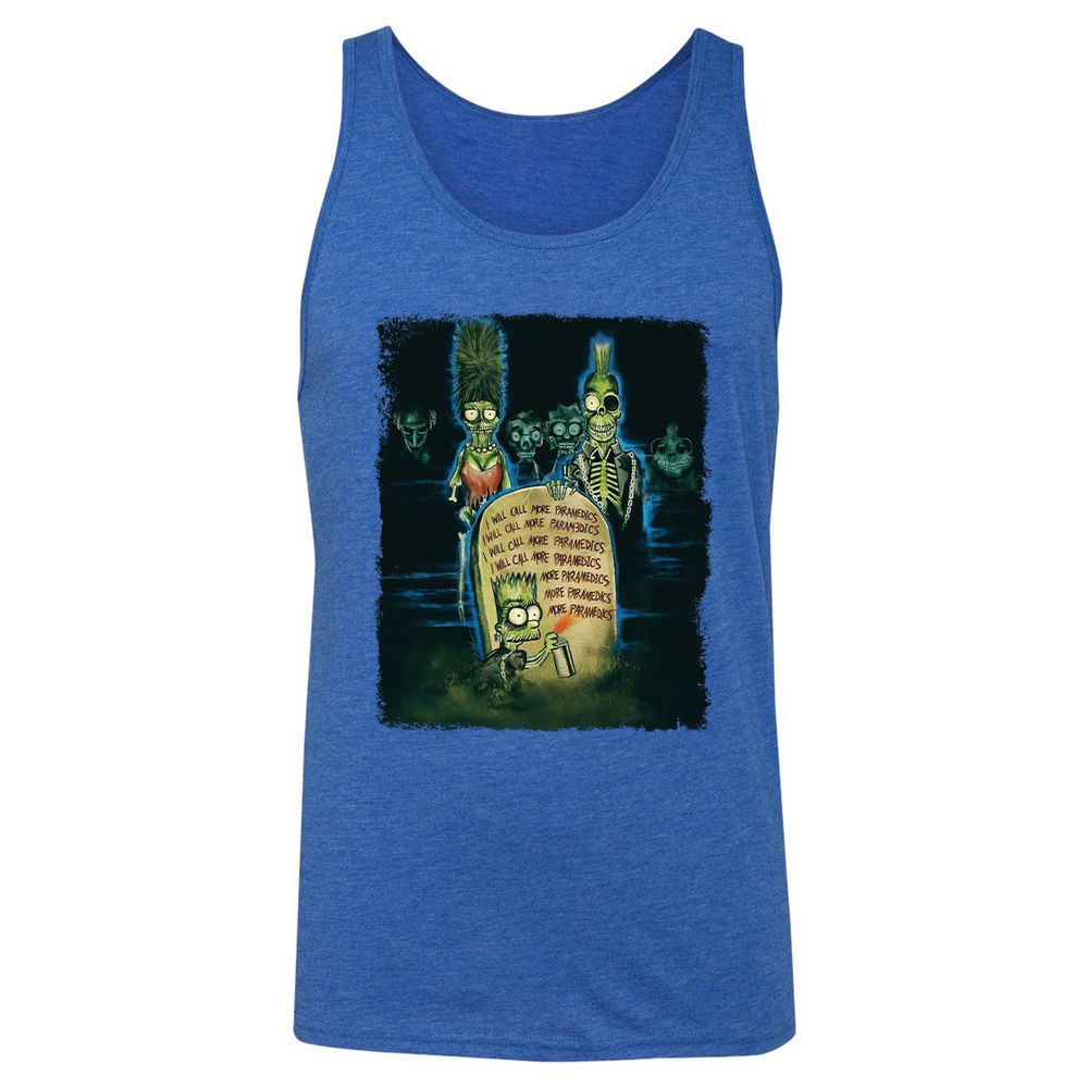 Unisex Jersey Tank - 4VD4MBH1 - True Royal Triblend - 12