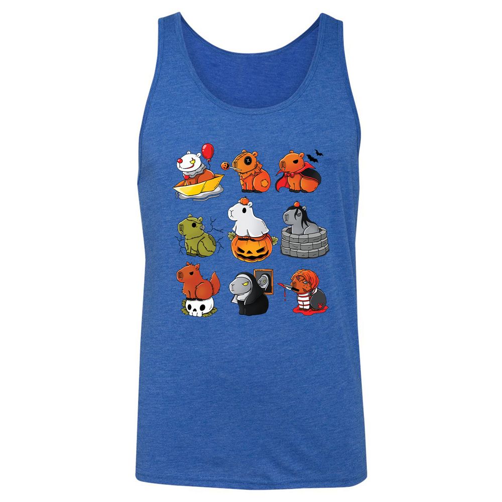 Unisex Jersey Tank - NVT7X1YF - True Royal Triblend - 12