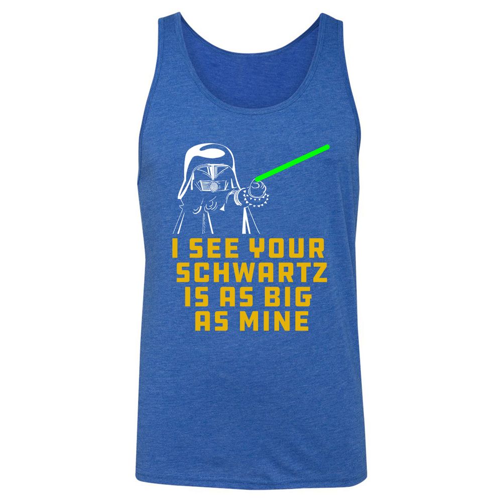 Unisex Jersey Tank - SFHZGKDQ - True Royal Triblend - 12