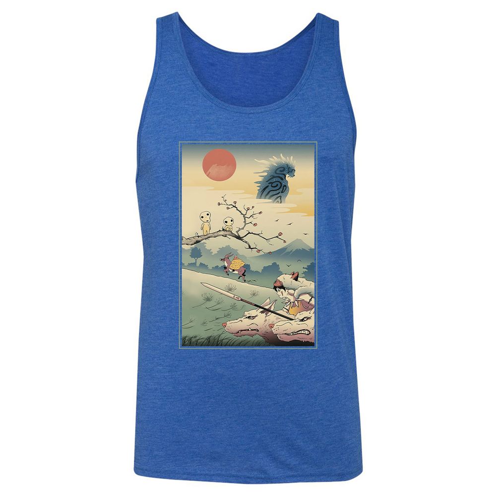 Unisex Jersey Tank - 87Q7MUVP - True Royal Triblend - 12