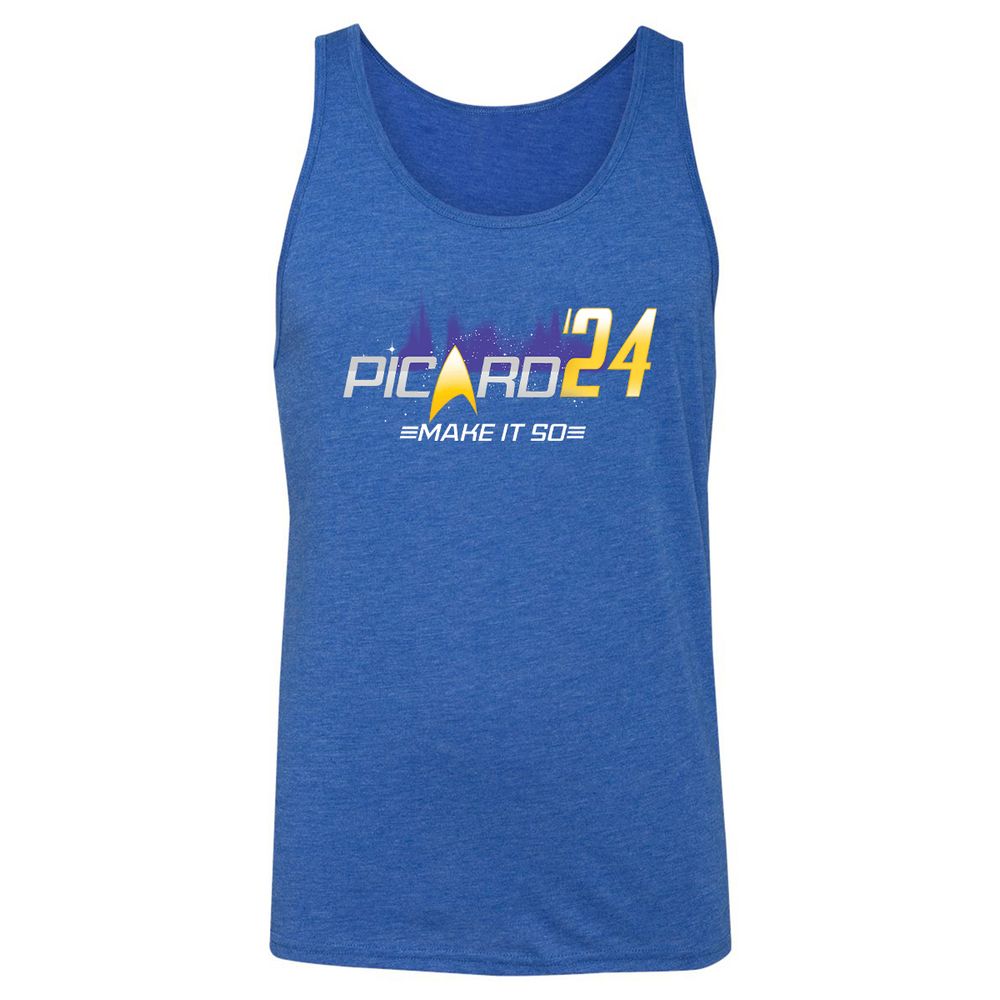 Unisex Jersey Tank - 5ZK2VBJ3 - True Royal Triblend - 12