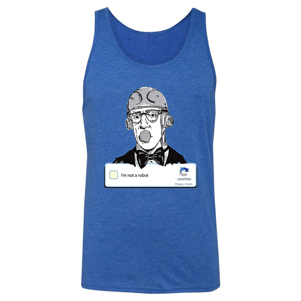 Unisex Jersey Tank - 5U556QFN - True Royal Triblend - 12