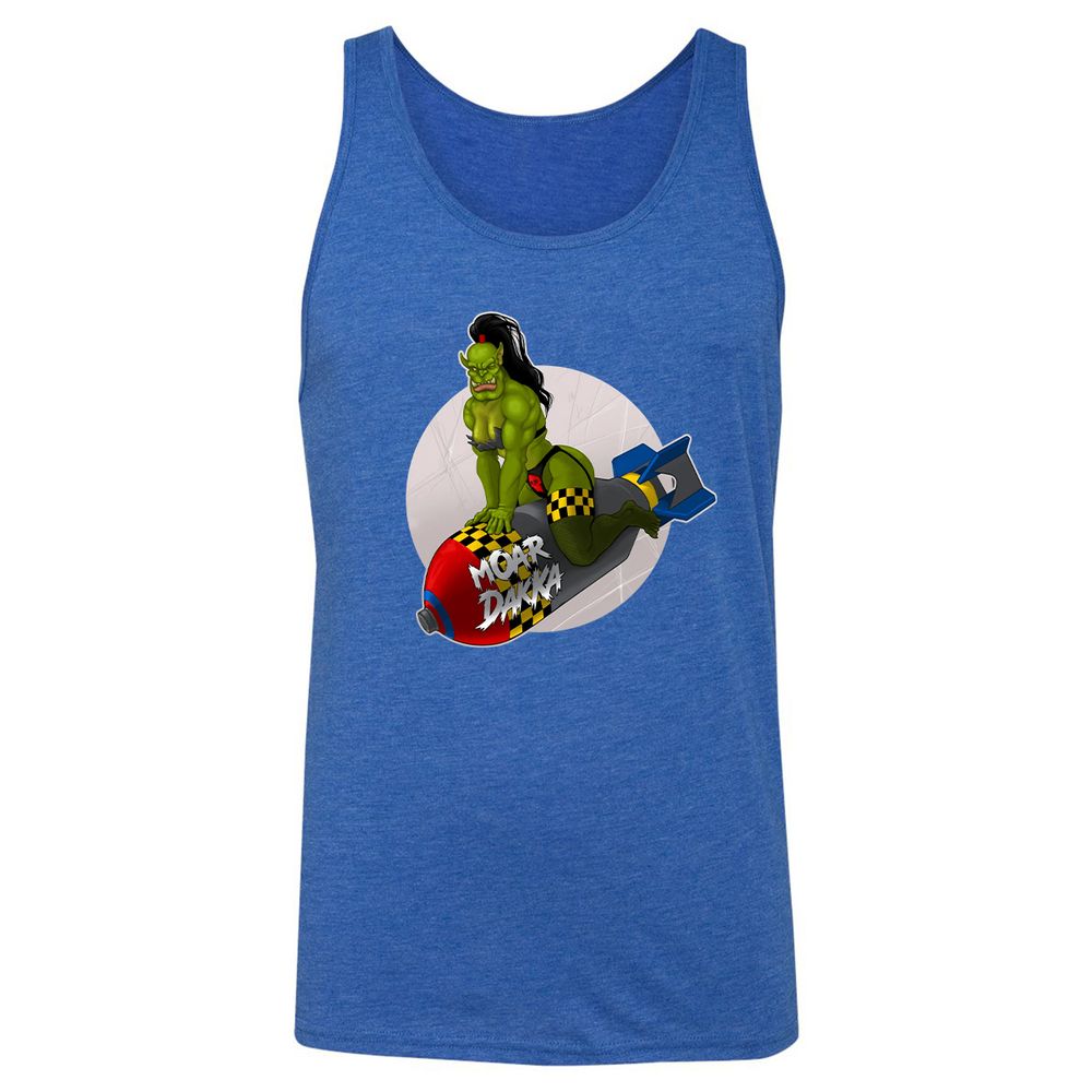 Unisex Jersey Tank - CC4ALWEN - True Royal Triblend - 12