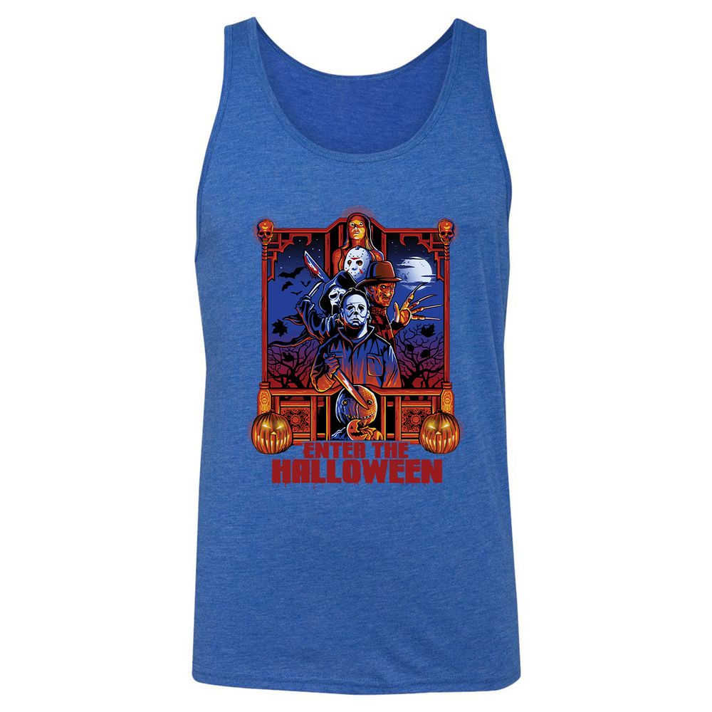 Unisex Jersey Tank - 5V3WQS3J - True Royal Triblend - 12