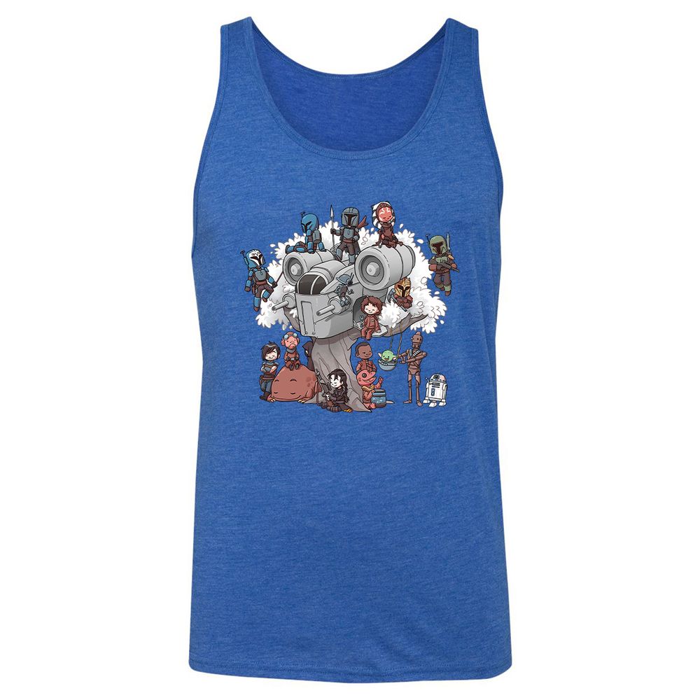 Unisex Jersey Tank - GY1YE2XD - True Royal Triblend - 12