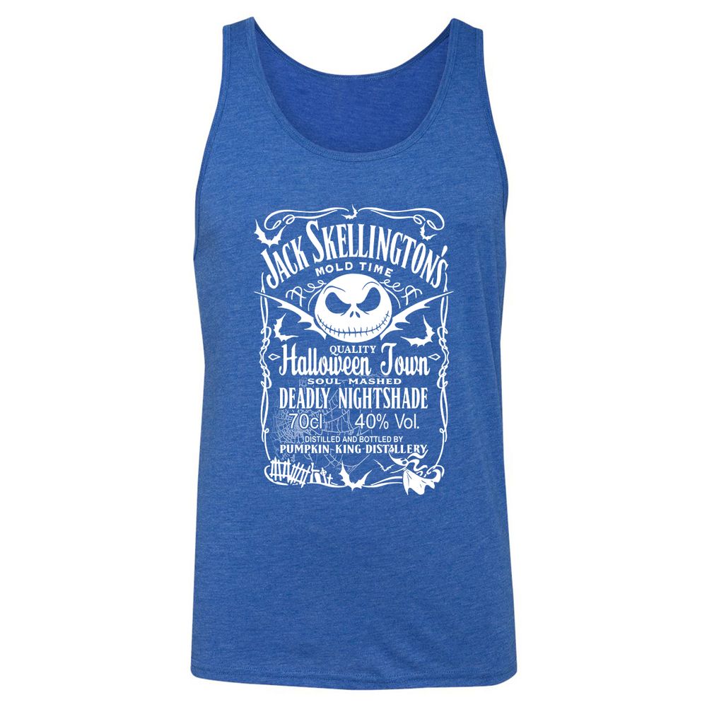 Unisex Jersey Tank - EAUYFTER - True Royal Triblend - 12