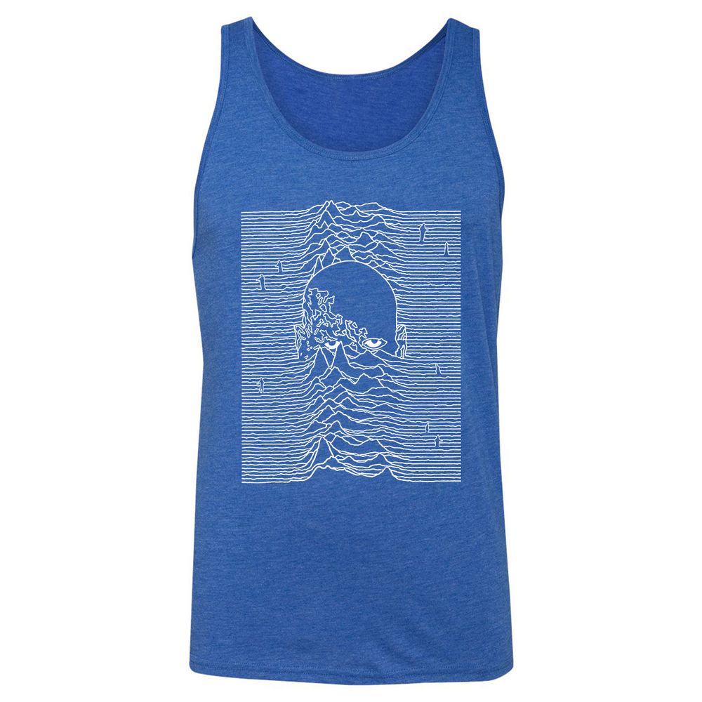 Unisex Jersey Tank - M4U1UMCG - True Royal Triblend - 12
