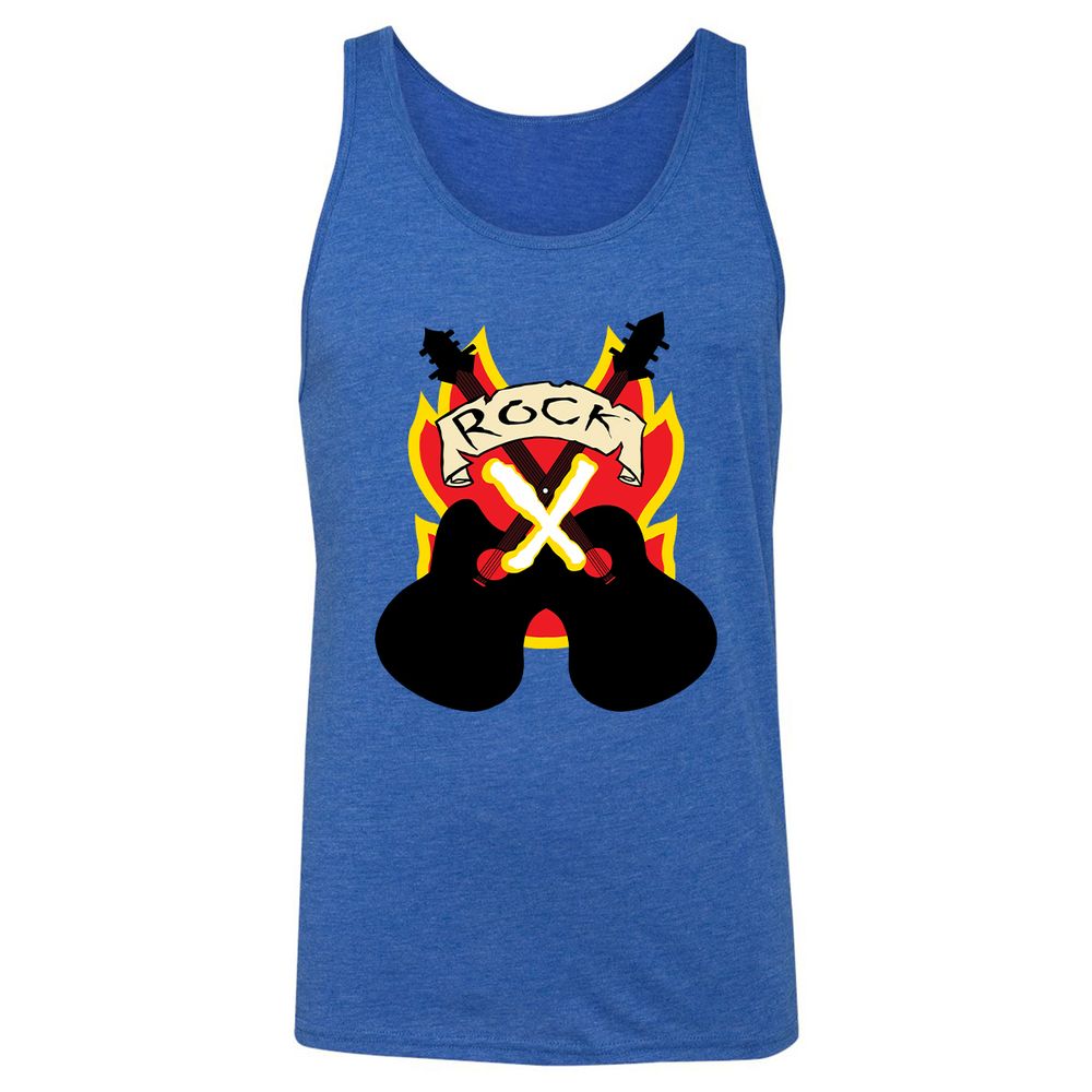 Unisex Jersey Tank - GH5NCR1A - True Royal Triblend - 12