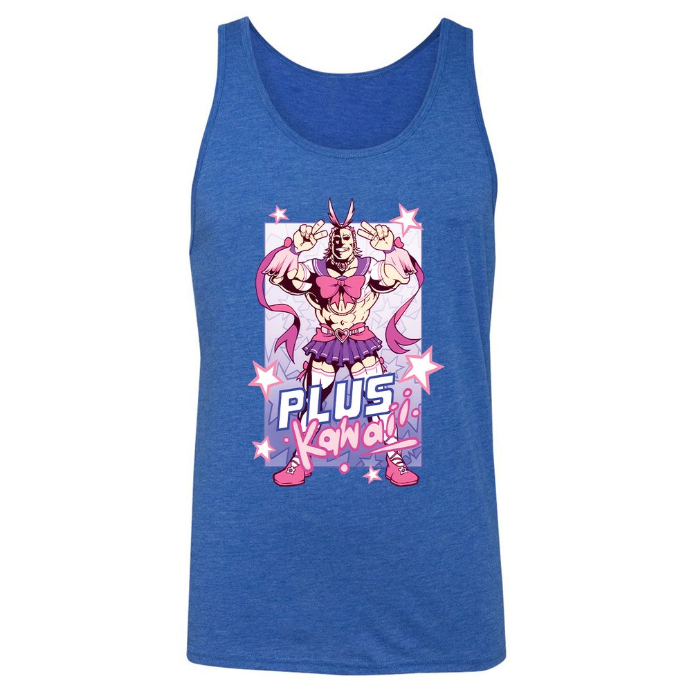 Unisex Jersey Tank - GCF4DXMU - True Royal Triblend - 12