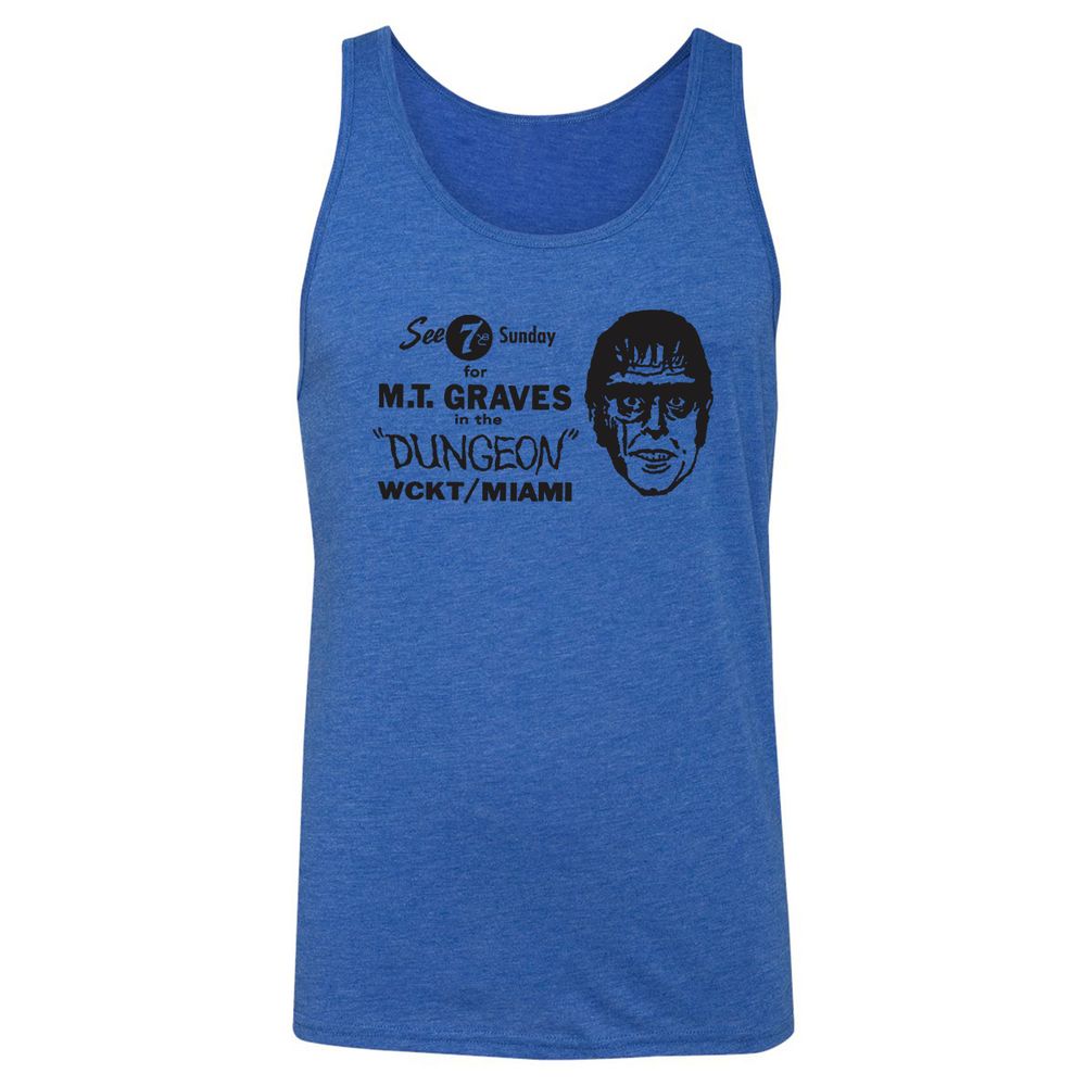 Unisex Jersey Tank - RGQL6WAQ - True Royal Triblend - 12