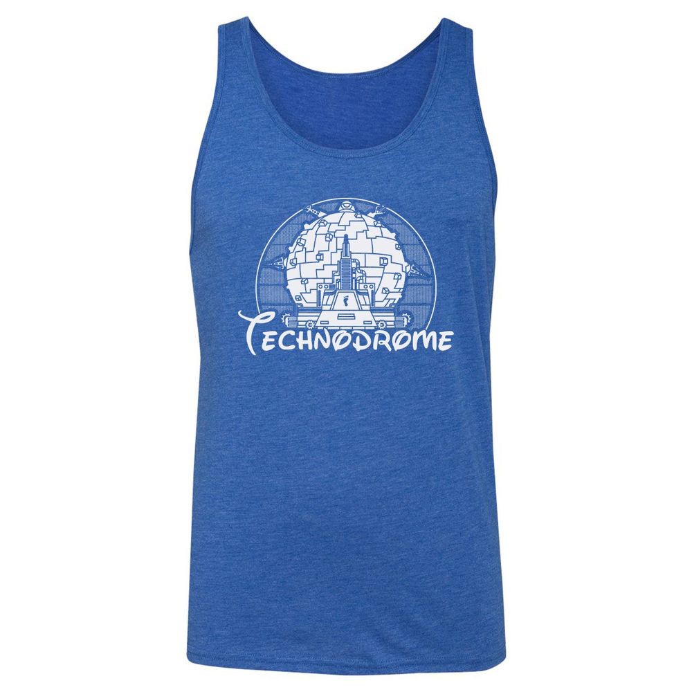 Unisex Jersey Tank - MF38T1BH - True Royal Triblend - 12