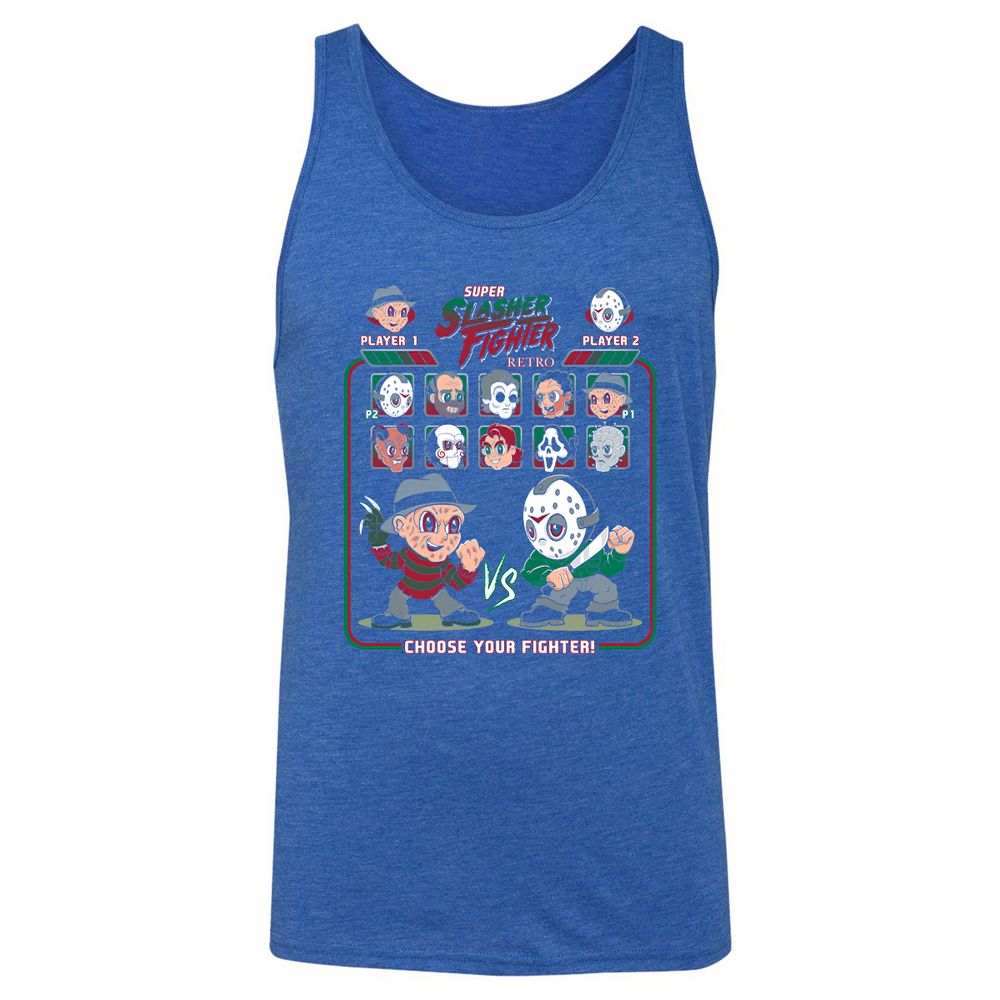 Unisex Jersey Tank - CFF5JYSE - True Royal Triblend - 12
