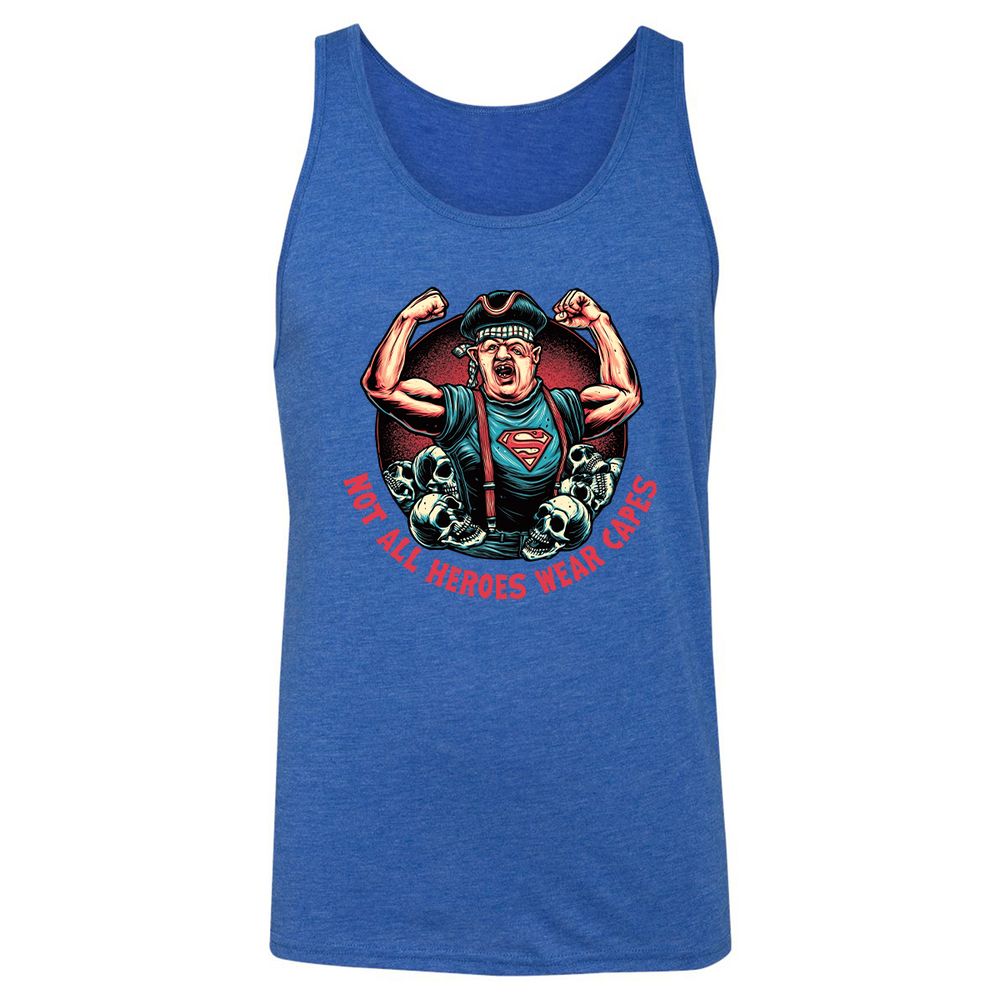 Unisex Jersey Tank - HK3JFYX9 - True Royal Triblend - 12
