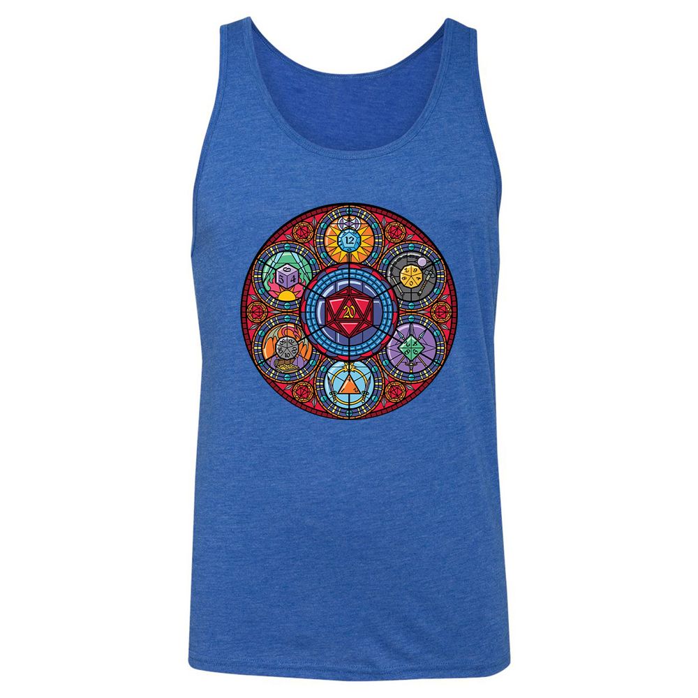 Unisex Jersey Tank - N29LD95D - True Royal Triblend - 12