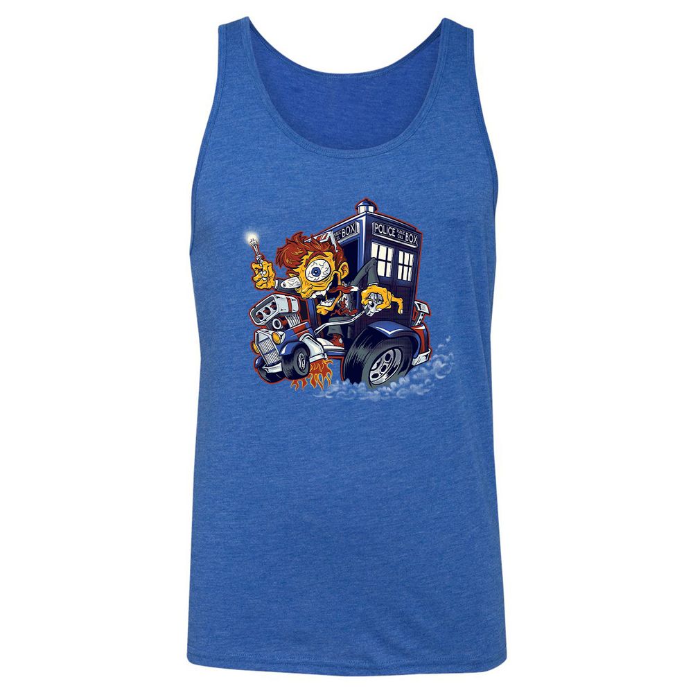 Unisex Jersey Tank - V8NVBWZN - True Royal Triblend - 12