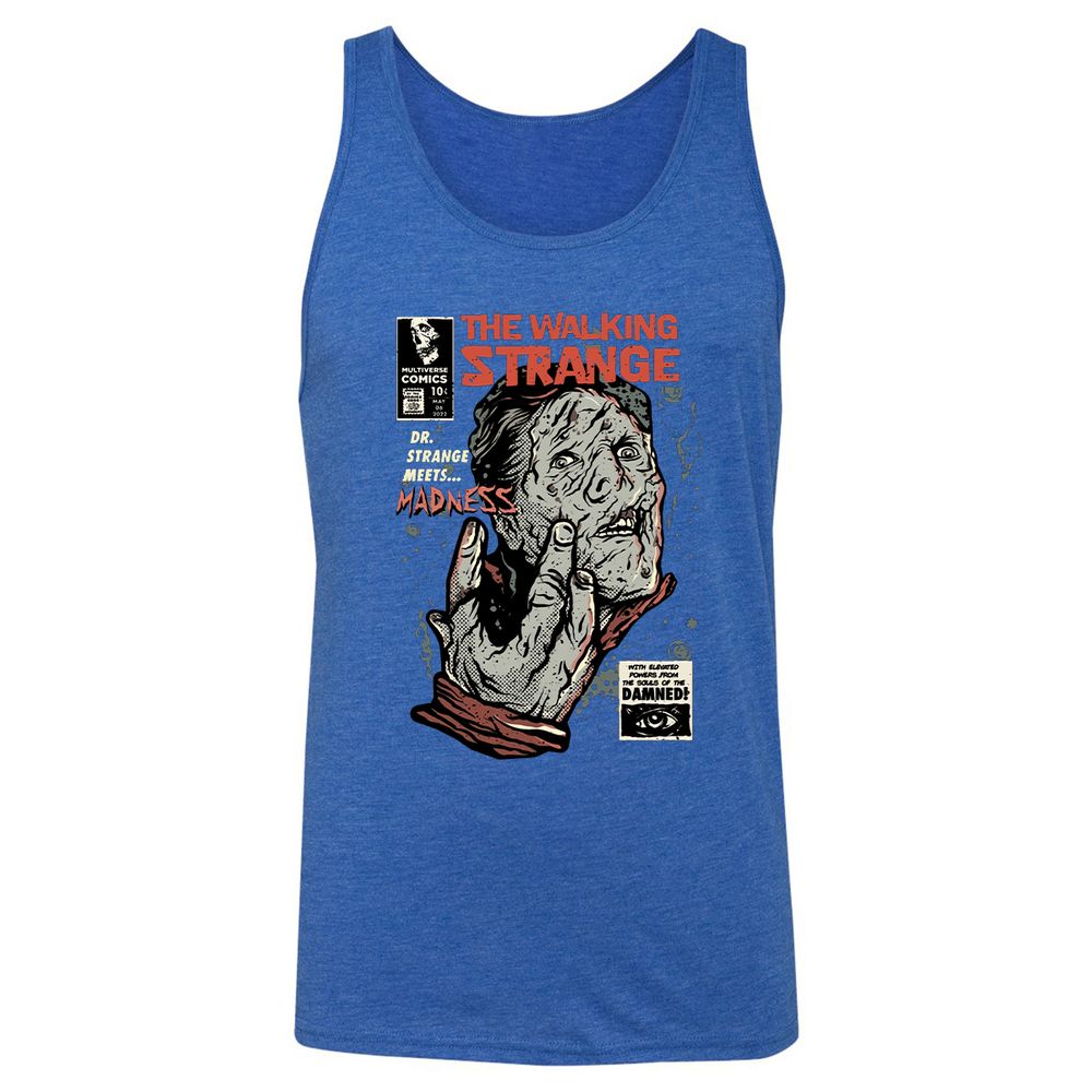 Unisex Jersey Tank - R3NMRSGJ - True Royal Triblend - 12